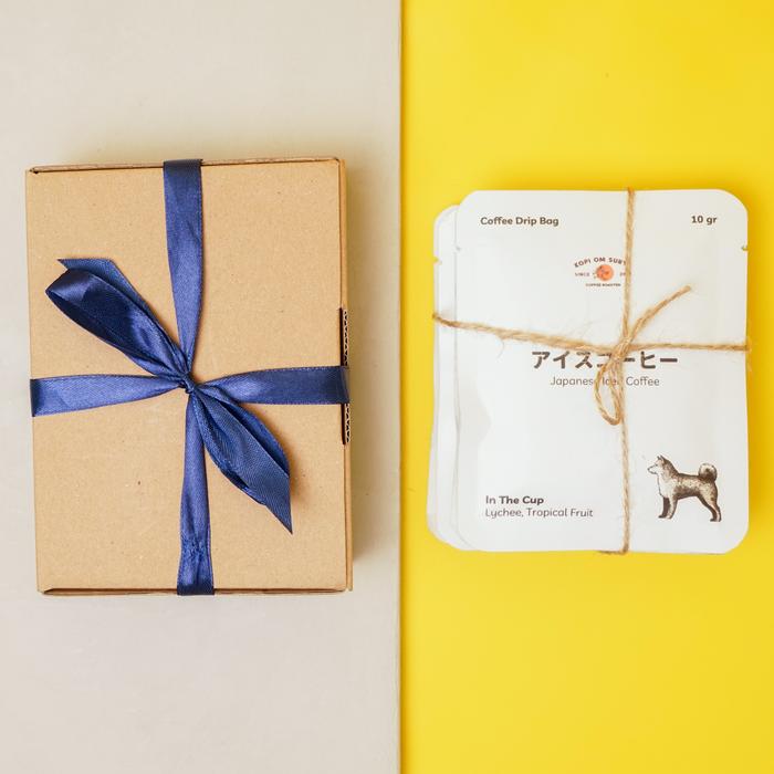 Gambar Gift Box Coffee Drip 5 pcs with Greeting Card - Special Series dari Kopi Om Surya undefined Tokopedia