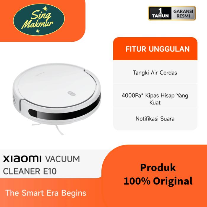 Gambar Xiaomi Robot Vacuum E10 Vacuum Cleaner GARANSI RESMI dari singmakmur undefined Tokopedia