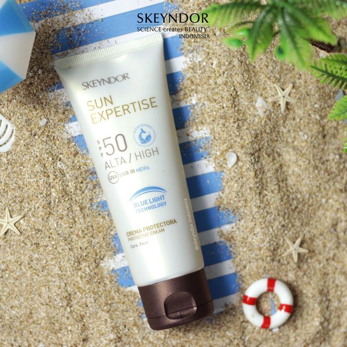 Gambar Sun Expertise Protective Cream Blue light SPF 50 dari Skeyndor ID undefined Tokopedia