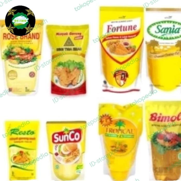 Gambar Bimoli Minyak Goreng 2 liter Refill puch - Random isi 2LTR dari ID-storeposh undefined Tokopedia