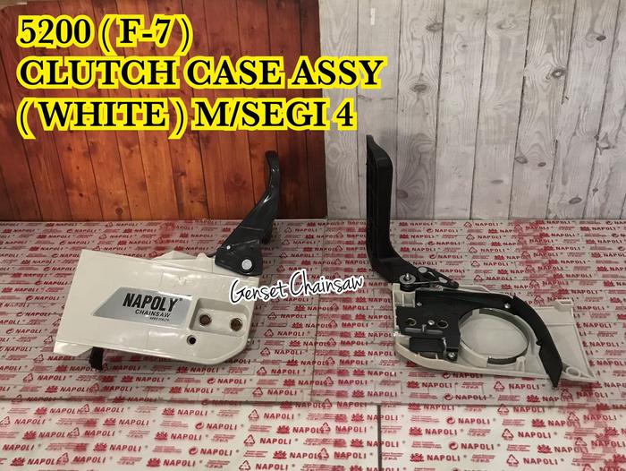 Gambar 5200 5800 Kap / Cap Bar Segi 4 Petak senso Chainsaw mini putih dari GENSET CHAINSAW undefined Tokopedia