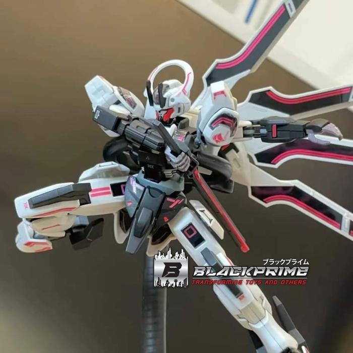 Gambar Model kit HG Schwarzette JMS 1/144 Schwarzette fighter dari The Blackprimetoys undefined Tokopedia