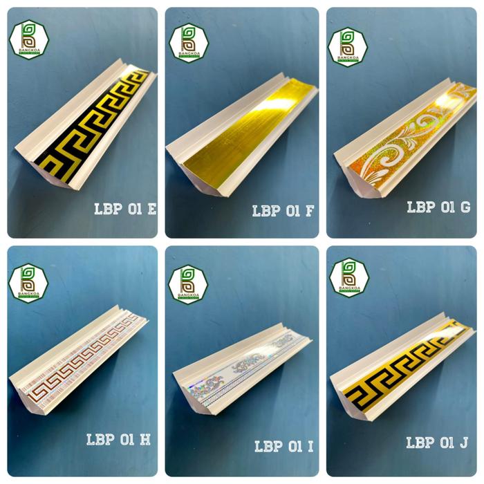 Gambar List/lis plafon PVC gypsum - LBP01F dari KJM SUKSES undefined Tokopedia