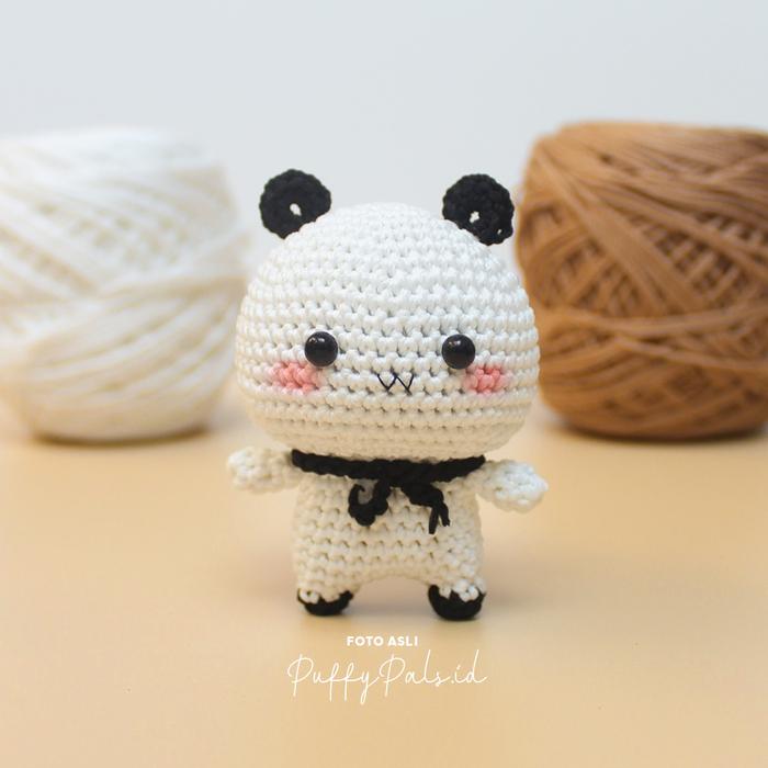 Gambar Boneka Rajut Amigurumi Crochet Gantungan Kunci Bubu Dudu Couple - Bubu, Boneka Saja dari PuffyPals.id undefined Tokopedia