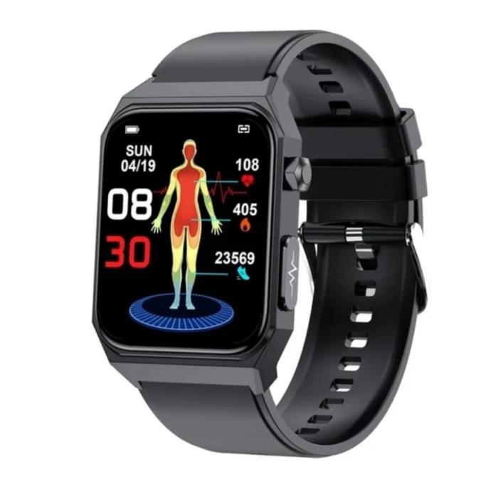 Gambar NORTH EDGE E530 Jam Tangan Pria Bluetooth Call ECG Gula Darah Tekanan - E530 Hitam dari NORTH EDGE OFFICIAL STORE undefined Tokopedia