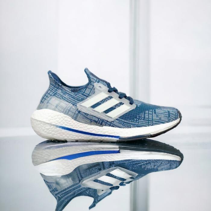 Sepatu adidas UltraBoost 21 'Sashiko' FX7729 STORE GUARANTEE Abu-abu, 45