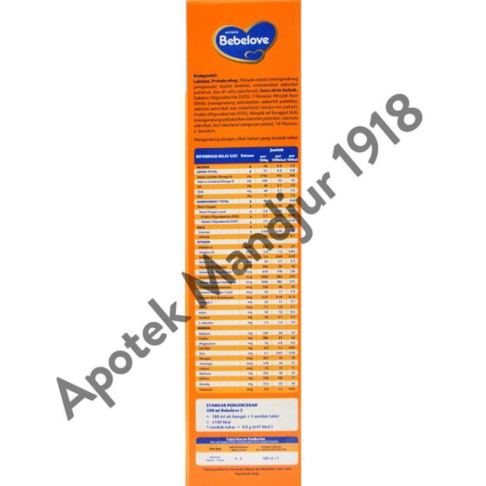 Gambar terhematt bebelove 2 (6 - 12 bulan) formula bayi bubuk 400 gram dari dorpisea undefined Tokopedia