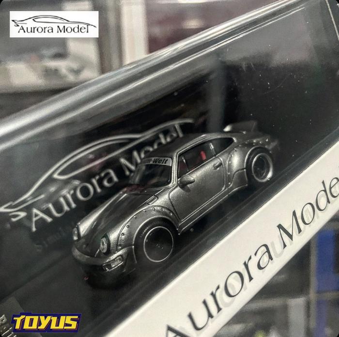 Jual Aurora Model - RWB 911 964 Porsche Silver with Red Interior ...