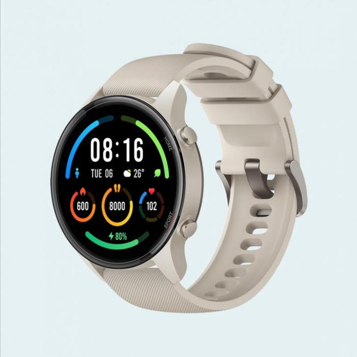 Gambar Xiaomi Mi Watch XMWTCL02 1.39" Smart Watch AMOLED - MI WATCH - BEIGE dari Venus Mobile undefined Tokopedia
