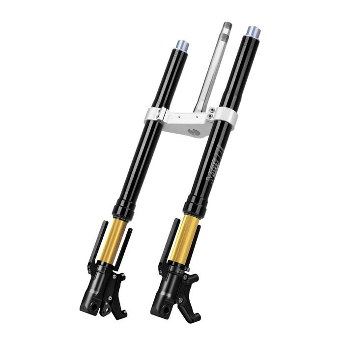 Gambar YSS Upside Down Shock Depan Yamaha XMax Double Disc Pitch 108mm USD - Black dari ISLE MOTOLAND undefined Tokopedia