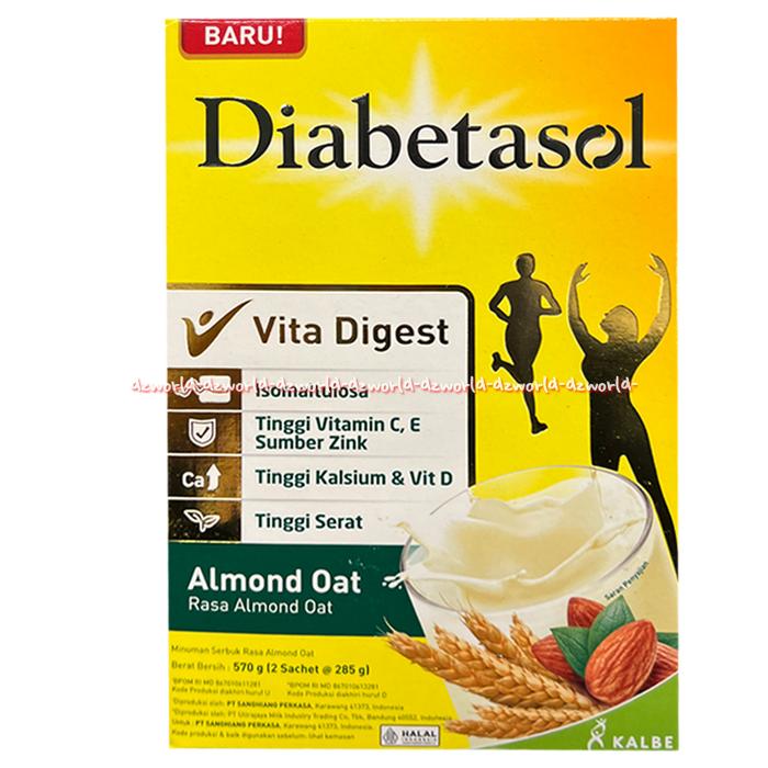 Gambar Diabetasol Vanila nutrisi untuk Diabetes Susu Diabetasol Vanilla 630gr - 2 dari dzworld undefined Tokopedia