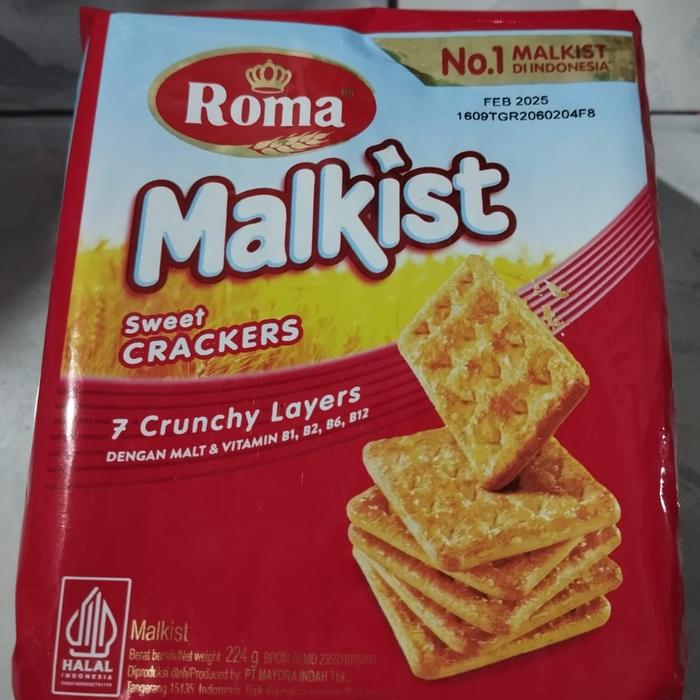 Gambar ROMA MALKIST JUMBO @224g dari panggon rojo ngemil undefined Tokopedia
