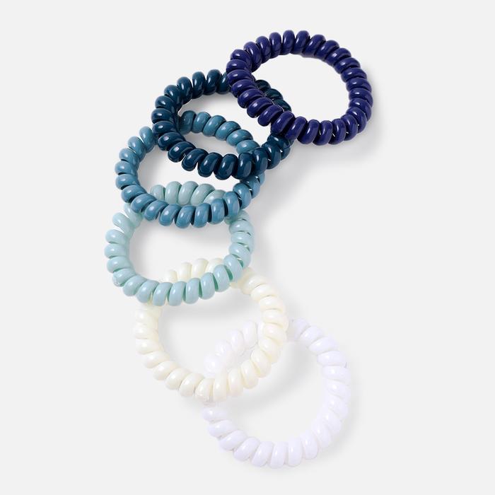 Gambar Stroberi Cable Color & Motif Hair Tie Set - Color -5 dari Stroberi Accessories undefined Tokopedia