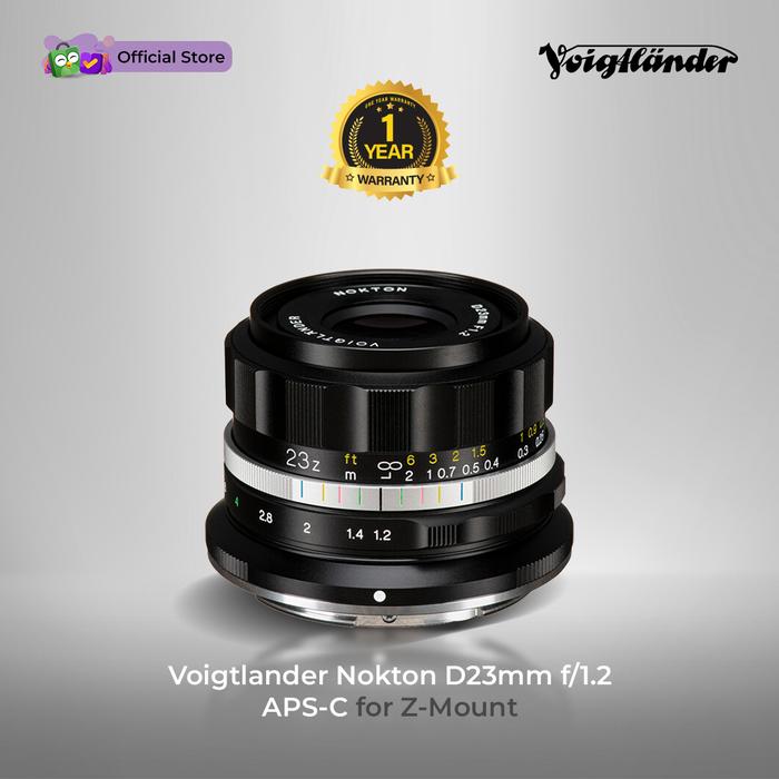 Promo Voigtlander Lens D23mm Z-Mount Nokton for Nikon Z