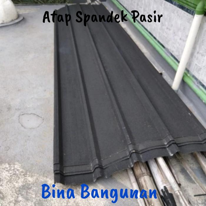 Gambar Atap Spandek Pasir - Hitam dari Bina Bangunan undefined Tokopedia