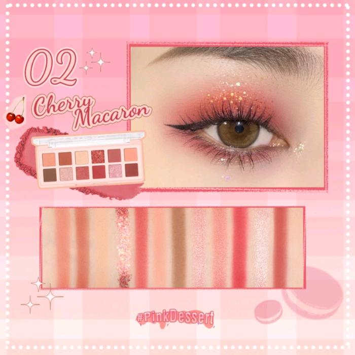 Gambar pinkflash pro touch eyeshadow palette - 02 Cherry dari Dreisya Cosmetic undefined Tokopedia