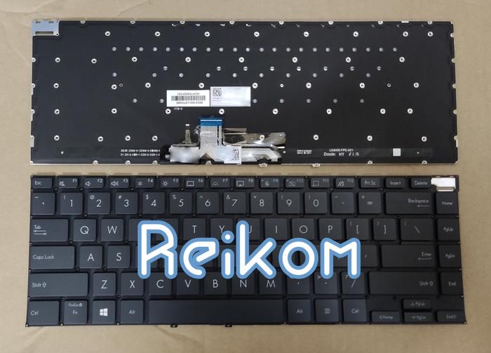 Gambar Keyboard Asus Zenbook 14x OLED UX5401 UX5401ea UX5401za UX5401zas - Hitam dari Reikom undefined Tokopedia