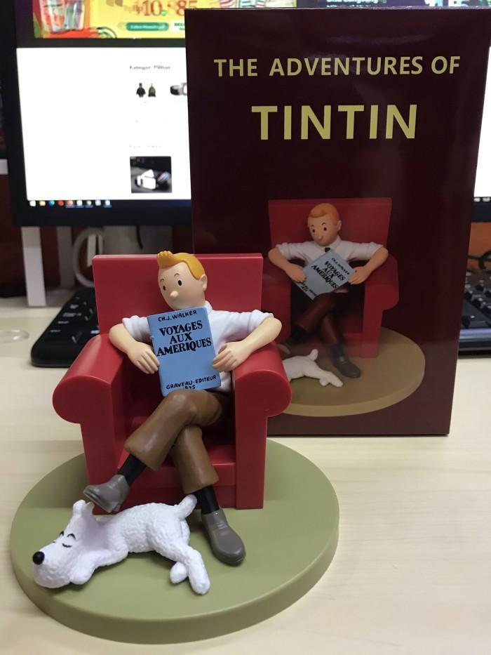 Gambar The Adventure Of Tintin Action Figure - Tin Tin Sofa Promo Terbatas dari Ironix Gaming undefined Tokopedia