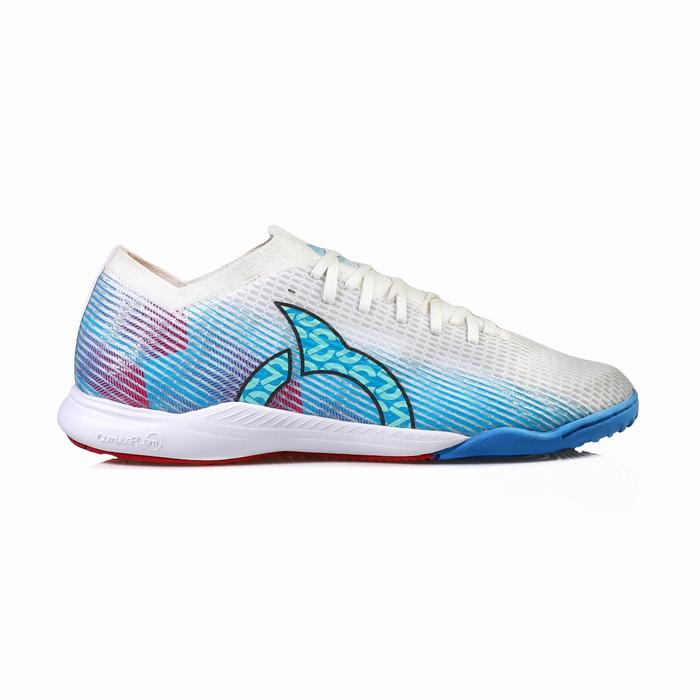 Gambar SEPATU FUTSAL ORTUSEIGHT CATALYST LIBERTE V3 IN - White/Cyan, 39 dari Sportygo Indonesia undefined Tokopedia