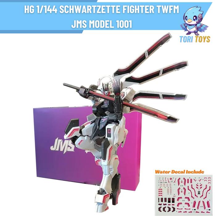 Gambar HG 1/144 Schwarzette Fighter Witch From Mercury JMS Model Kit Robot dari toritoys undefined Tokopedia