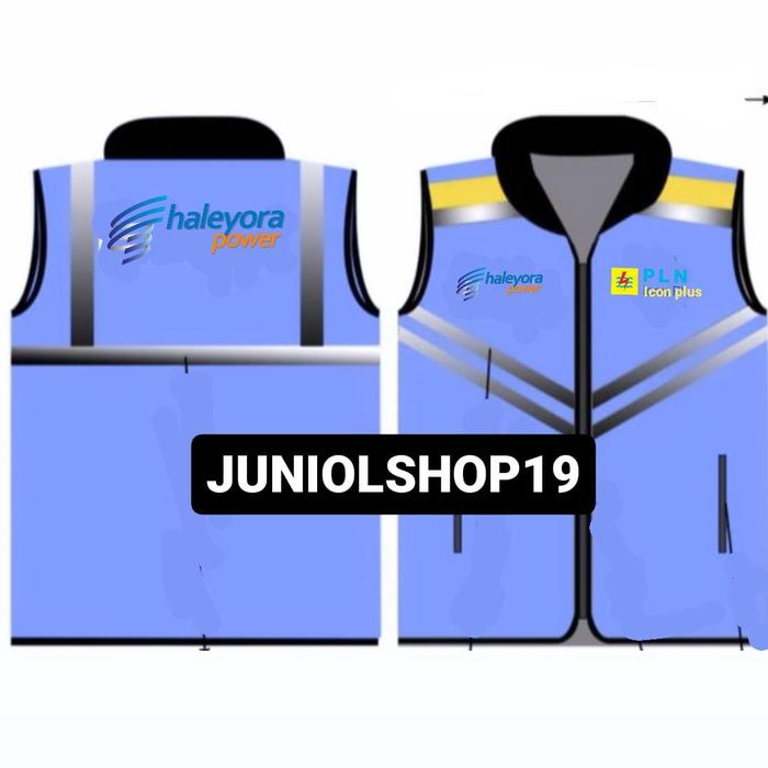 Gambar ROMPI HALEYORA POWER PLN ICON PLUS/ROMPI HALEYORA POWER FULL BORDIR - Biru, M dari Juniolshop19 undefined Tokopedia