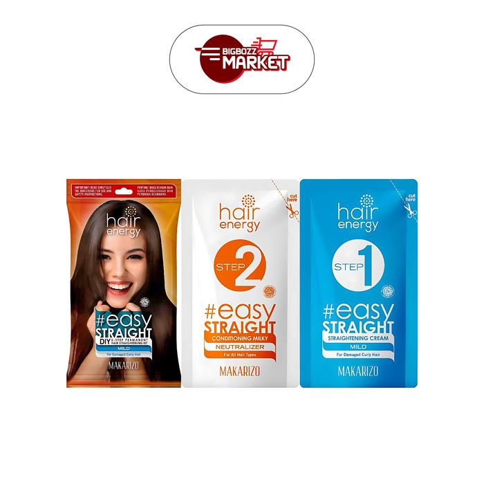 Gambar Makarizo Hair Energy Easy Straight - MILD 80 mL Pelurus Rambut / Makarizo Easy Straight - Mild, Per pcs dari Big Bozz Market undefined Tokopedia