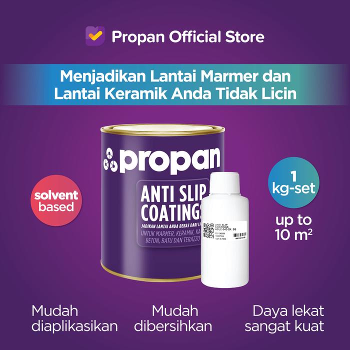 Gambar PROPAN ANTI SLIP COATING 1KGSET CAT PELAPIS LANTAI ANTI LICIN dari TOKO CAT PROPAN BANDUNG undefined Tokopedia