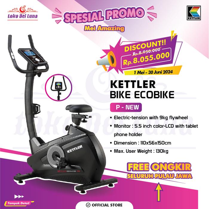 Spin Bike Kettler Ecobike M Promo KETTLER Ecobike P New