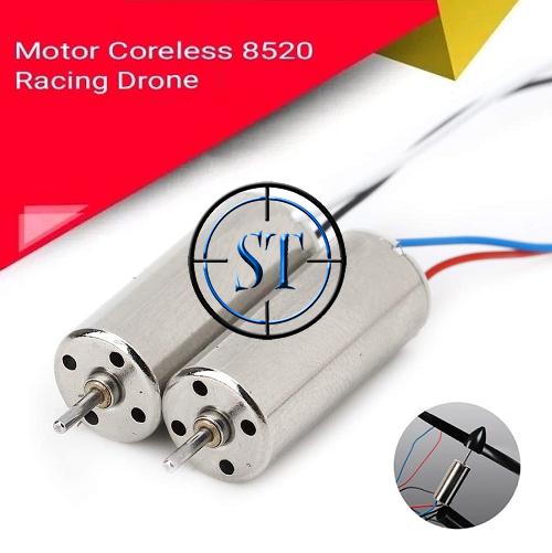 Gambar Dinamo Motor Drone Coreless 8520 CW CCW 8.5x20mm for Brushed Micro Mini High Speed Quadcopter Engine - MERAH - BIRU dari Toko Sinar Teknik undefined Tokopedia