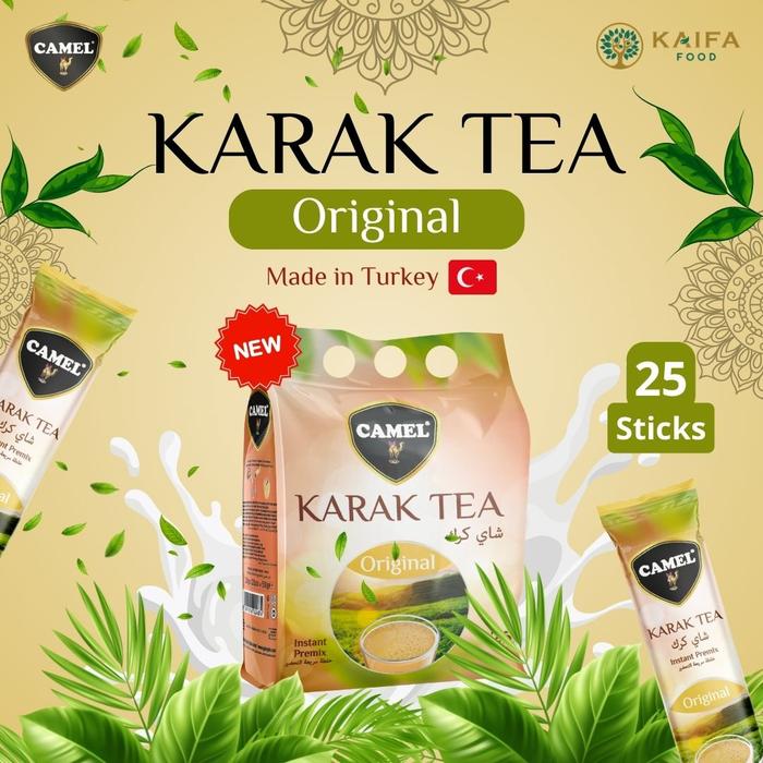 Gambar Camel Karak Tea - Minuman Teh Susu khas Turkey - Original dari Kaifa Food undefined Tokopedia