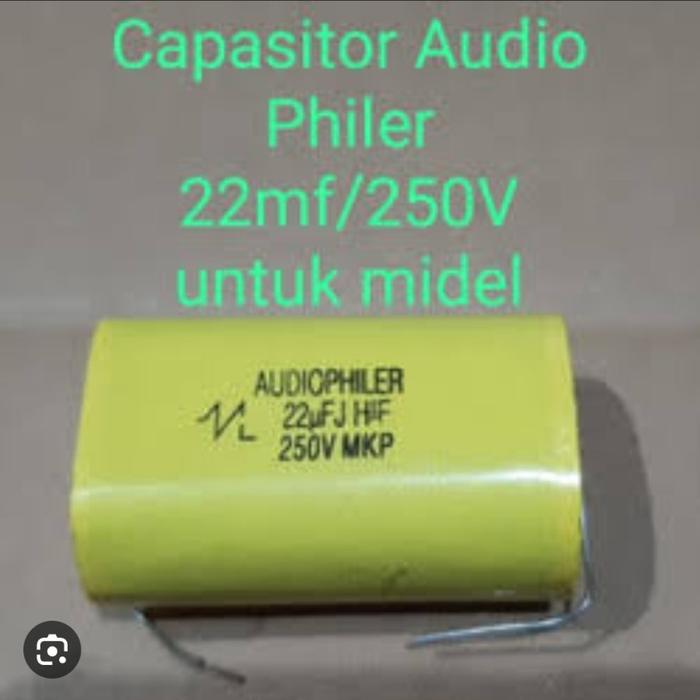 Gambar Kapasitor Audiophiler nonpolar 226j 22uf 22 mikro 250v 250 v 250 volt - Kuning dari delta elektronic undefined Tokopedia