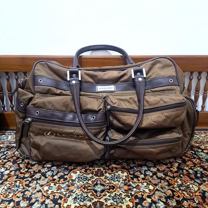 Jual tas duffle bag dennis golf x lexus - Kota Banda Aceh 