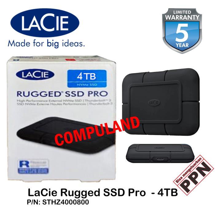 新品未開封 LaCie ラシー STHW4000800 外付けSSD 4TB 2025年最新