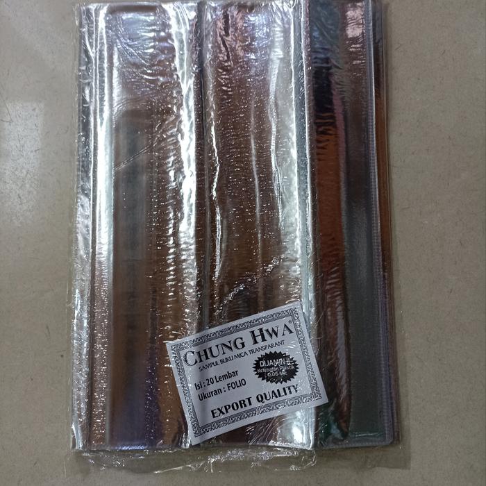 Gambar CHUNGHWA Sampul Plastik Buku Cetak LKS & Folio (20 Lembar) - Folio / F4 dari Toko Deoni Stationery_NEW undefined Tokopedia