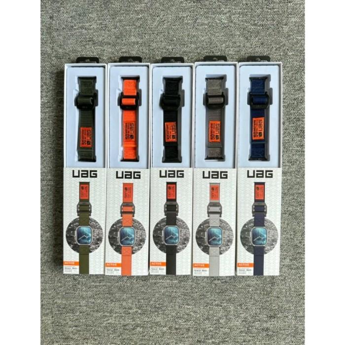 Gambar UAG Active Strap Apple Watch 42mm 44mm 45mm 38mm 40mm 41mm 38mm ULTRA 1 2 Tali Jam - Hitam, 38mm40mm41mm dari Rkaseshop undefined Tokopedia
