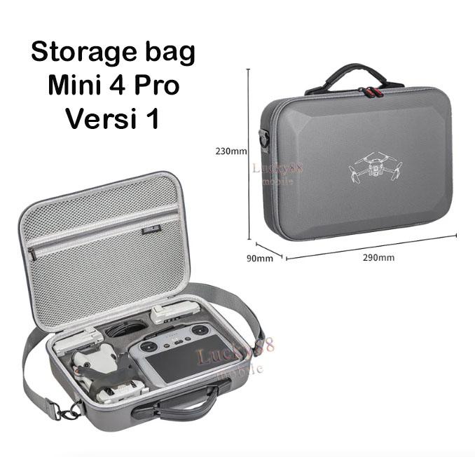 Gambar STARTRC Storage Box Carrying Case For DJI Mini 4 Pro Tas Gantung Samping Pinggang Anti Shock Anti Air Drone Bag Tas Portable Penyimpanan Accessories RC RC2 RC 2 Protector Baterai Screen Protector Waterproof - ST BAG VERSI 1 dari Lucky88 mobile undefined Tokopedia