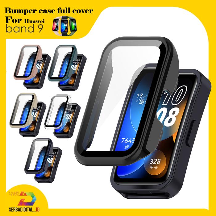 Gambar Bumper Case full Screen Silicone Hard For Watch Huawei Band 9 - Green dari Serbadigital ID undefined Tokopedia