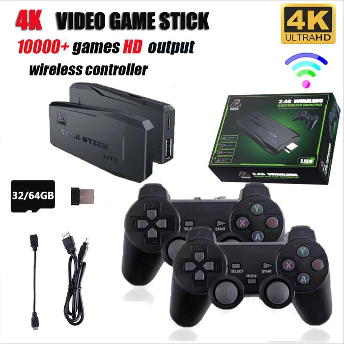 Gambar Game Stick Retro M8 Game Console Wireless Gamepad HDMI TV 10.000 Video dari Indiemarketta undefined Tokopedia