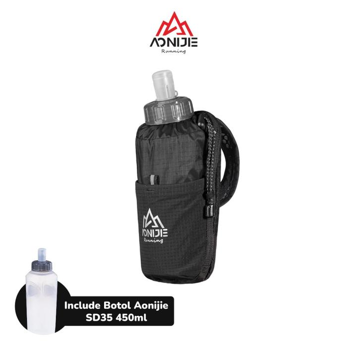 Gambar Aonijie A7107 Hand Bag or Kettle Bag Sports - Tas Botol Air Olahraga - BLACK dari PACE AND RACE MEDAN undefined Tokopedia