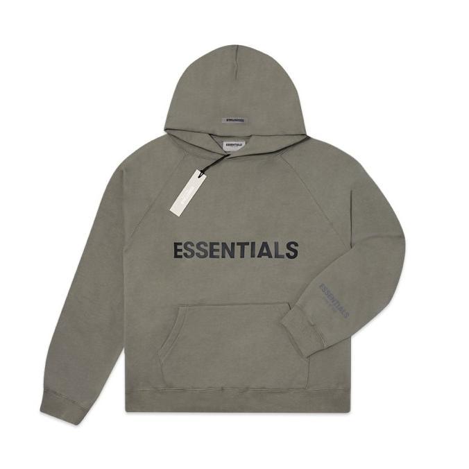 Gambar Ready Stok Fog Essentials Black Text Hoodie Promo - Dark Grey, XL dari Rhosmalia shopp undefined Tokopedia