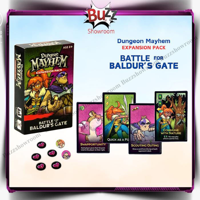 Gambar Dungeon Mayhem Card Game Board Games - Exp BatForBadlu dari Buzzshowroom undefined Tokopedia