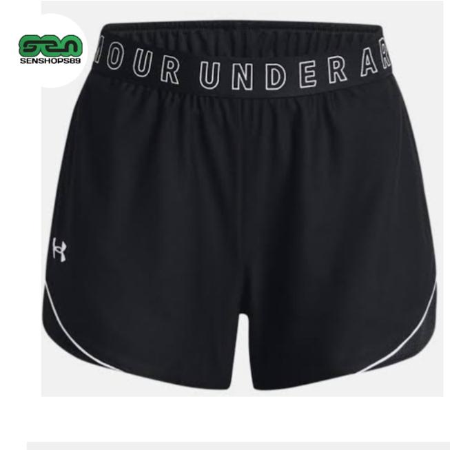 Gambar CELANA PENDEK WOMEN PLAY UP 3.0 MESH UNDER ARMOUR ORIGINAL - Hitam dari SENSHOPS89 undefined Tokopedia