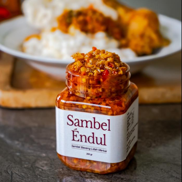 Gambar Sambel Endul - Sambel Bawang Lidah Mertua (200 gr) / Sambal Pedas dari Tabento Store undefined Tokopedia