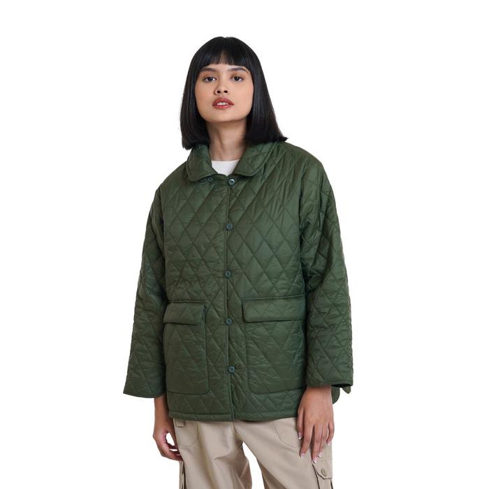 Gambar EIGER WS TRISHA QUILTED JACKET - Green, S dari Eiger Adventure Store Official undefined Tokopedia