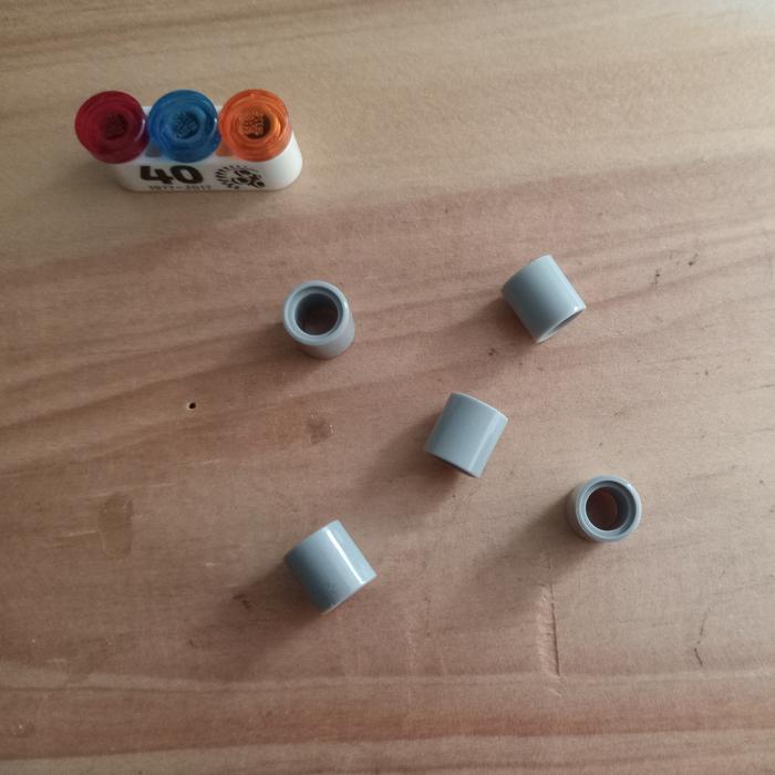 Gambar Lego Technic Part 18654 Liftarm Thick 1 x 1 (Spacer) - LightBluishGray dari Technicaholic undefined Tokopedia