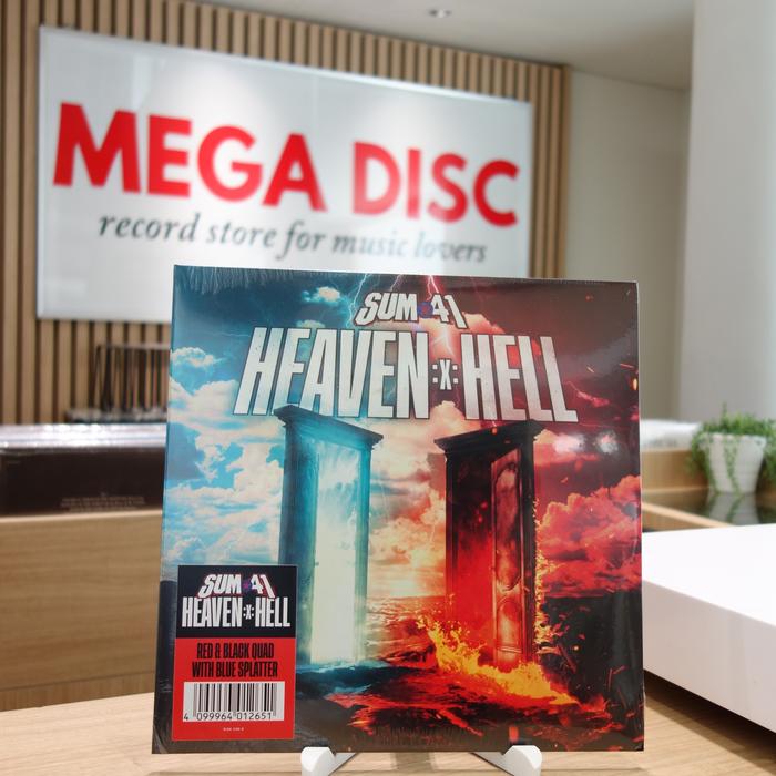 Gambar LP Sum 41 - Heaven :X: Hell Album 2LP Vinyl Piringan Hitam PH - Red & Black Qua dari Mega Disc undefined Tokopedia