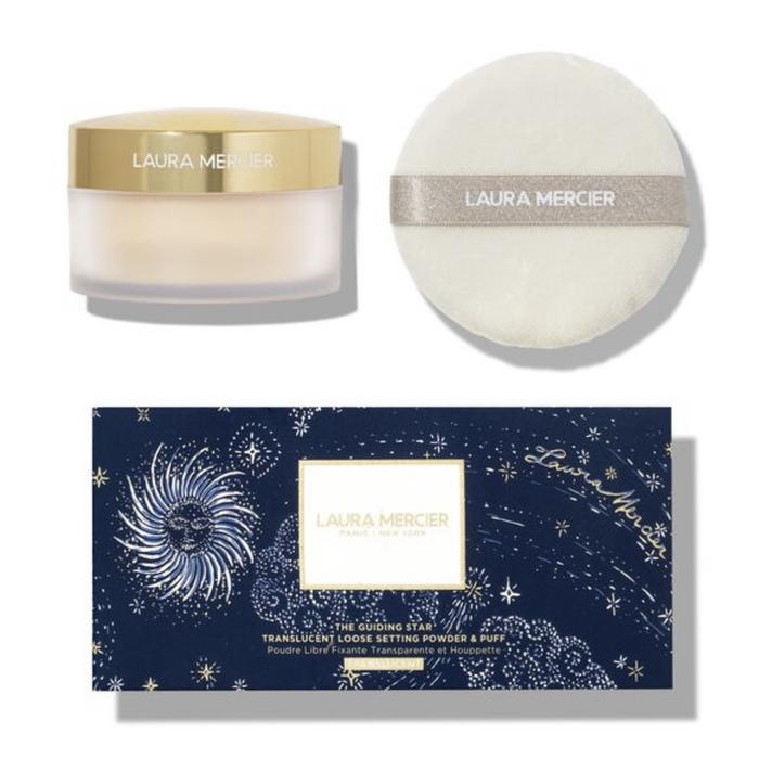 Gambar Laura Mercier Set Translucent Loose Setting Powder & Puff - Translucent dari justclickandbuy undefined Tokopedia