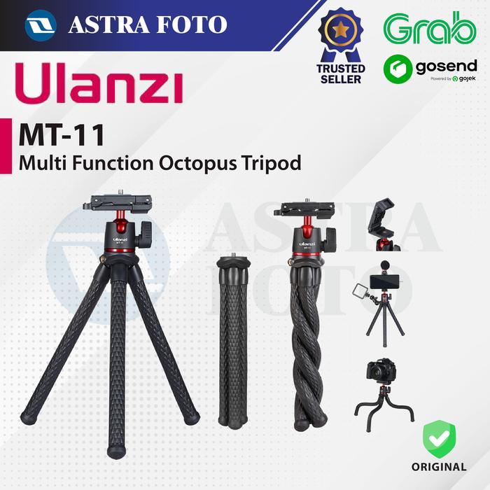 Gambar ULANZI MT-11 Multi Function Octopus Tripod for Camera Smartphone etc. dari Astra Foto undefined Tokopedia