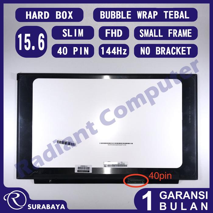 Gambar LCD LED Asus TUF FX506I FX506II FX506IH FX506IU FX506IV FX506L FX506LH - 40 pin (144Hz) dari Radiant Surabaya undefined Tokopedia