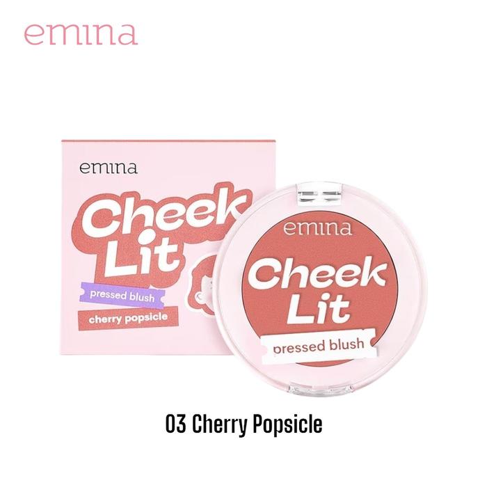 Gambar Emina Cheeklit Pressed Blush On - 03 CHERRY POPSC dari Debelleza Shop undefined Tokopedia